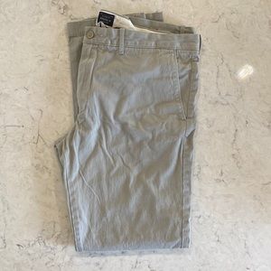 J Crew mens skinny/straight leg khaki pants